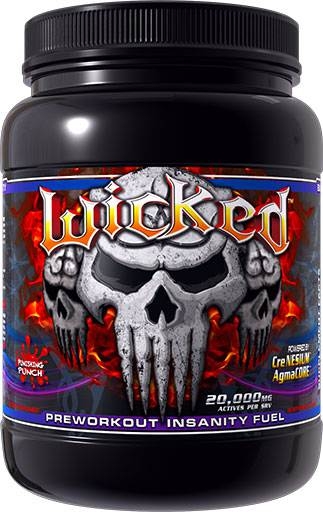 Wicked Pre Workout By Innovative Laboratories, Punishing Punch, 30 Servings