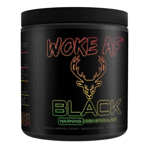 Woke AF Black - Island Fusion (Strawberry / Pineapple / Lime) - 30 Servings