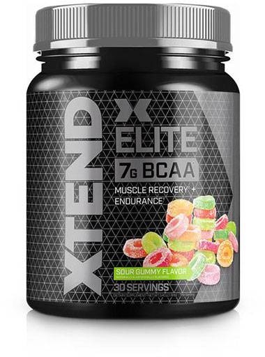 Xtend Elite By Scivation, Sour Gummy Bear, 30 Servings