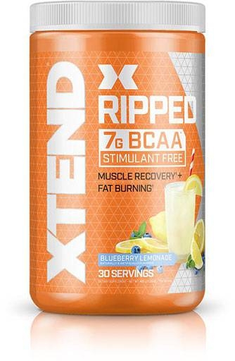 Xtend Ripped By Scivation, Blueberry Lemonade, 30 Servings