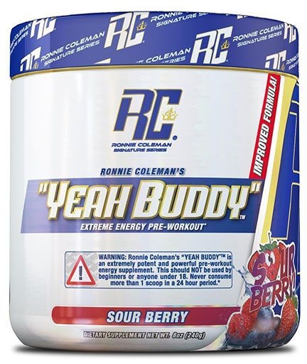Yeah Buddy Pre Workout - Sour Berry - 30 Servings